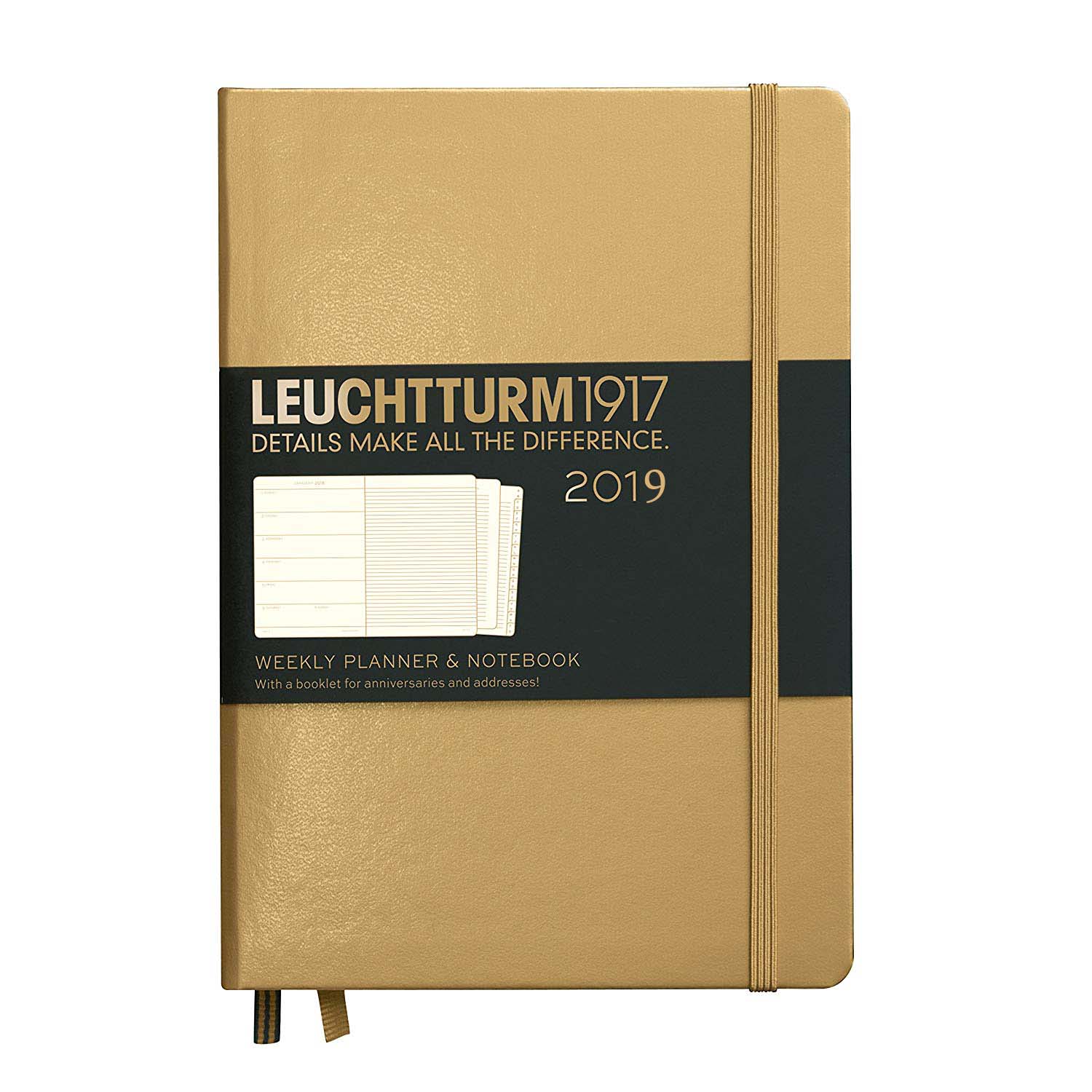 AGENDA SAPTAMANALA+CAIET A5 2019 AURIU LEUCHTTURM AGENDA SAPTAMANALA+CAIET A5 2019 AURIU LEUCHTTURM